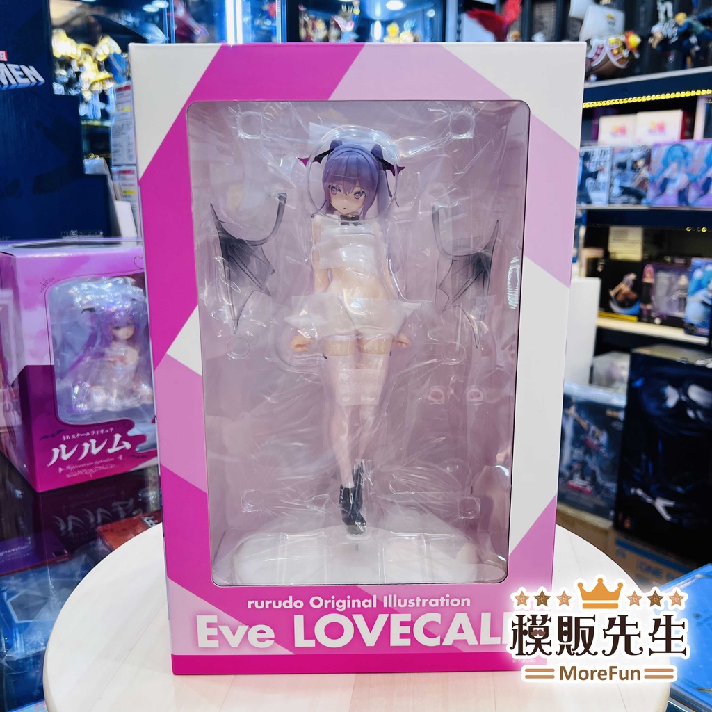 【模販先生】現貨 Pink Charm 1/6 rurudo原創插畫角色 伊芙 LOVECALL 小惡魔 PVC 公仔