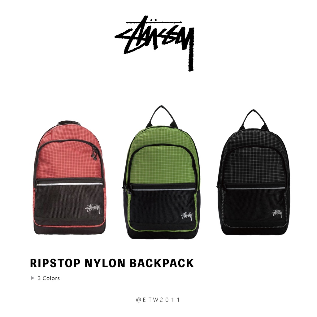 ☆ETW☆【台中店】Stussy Ripstop Nylon Backpack 後背包 現貨