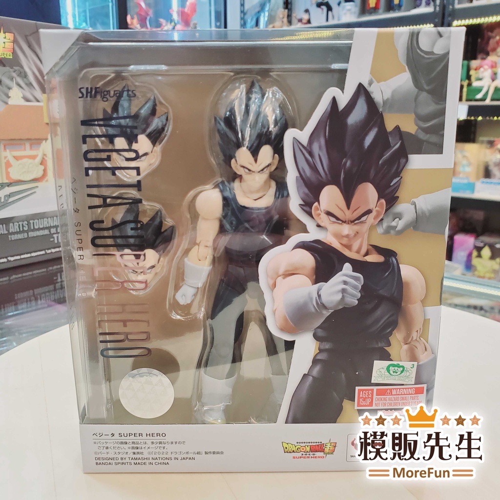 【模販先生】現貨 S.H.Figuarts SHF 七龍珠超 劇場版 貝吉塔 達爾 SUPER HERO 可動 模型