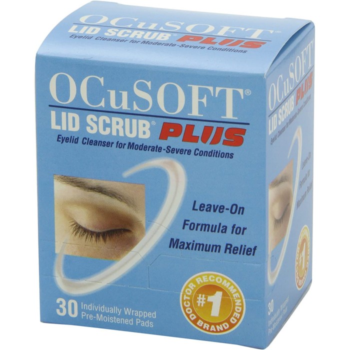 Ocusoft LID Scrub PLUS 眼瞼清潔劑美國