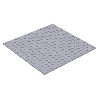 lego 樂高 淺灰色 薄板 plate 16 x 16 91405