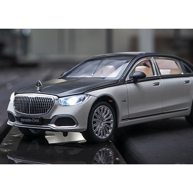 「車苑模型」 XHD 1:24 Benz S級 S-CLASS S680 邁巴赫 Maybach