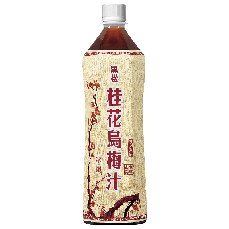 黑松桂花烏梅汁 980ml毫升 x 1Bottle瓶 【家樂福】