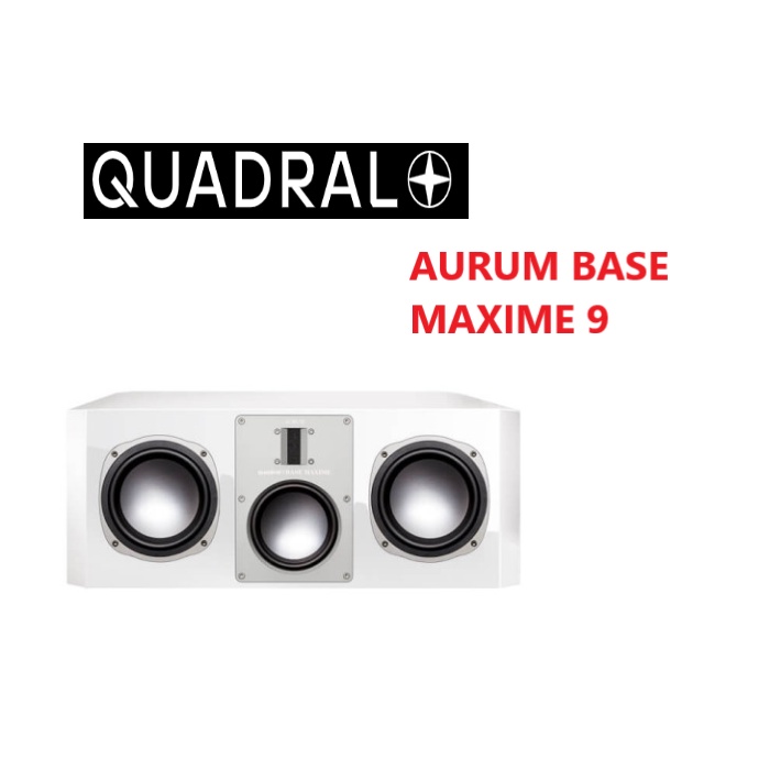 QUADRAL AURUM MAXIME 9 全新白色 中置喇叭 代購中