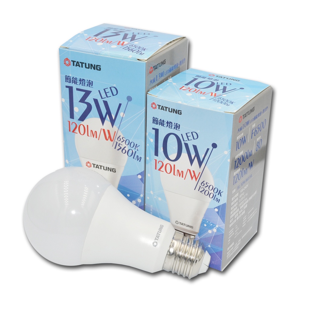 大同 10/13W LED高流明節能球燈泡 LED燈泡 LED球泡 節能燈泡 LED省電燈泡 燈泡 | 蝦皮購物