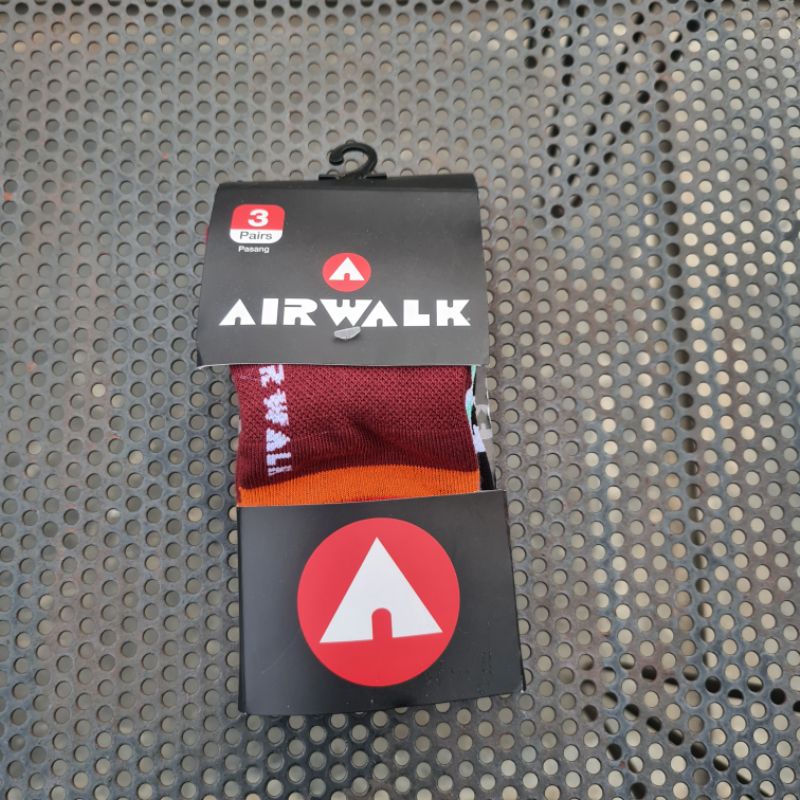 Airwalk Ready ORIGINAL JR 及踝減震襪 3 件