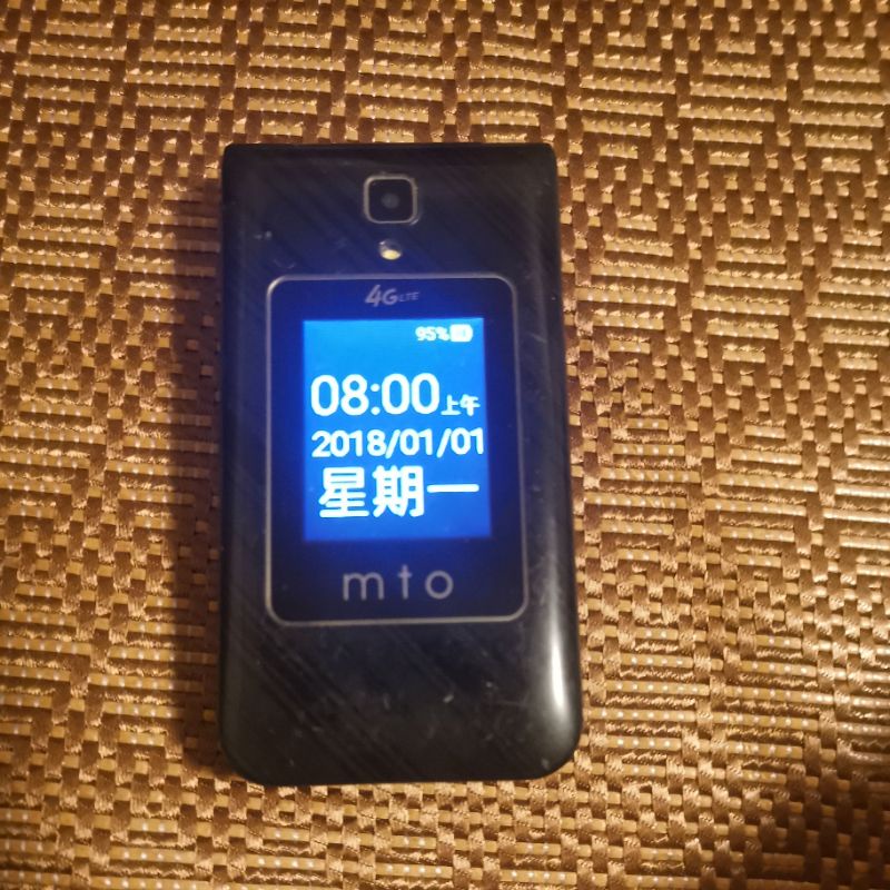 MTO M68+ 4g觸控螢幕摺疊手機 #老人機 #二手機#支援4GVoLTE