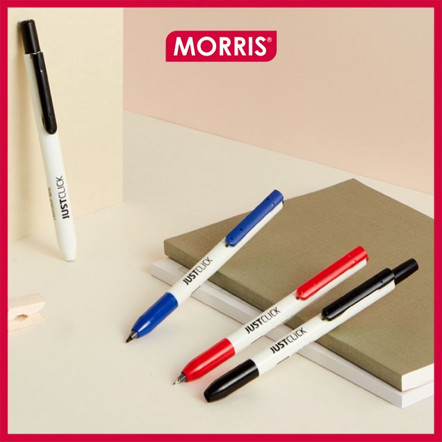 95point✈現貨/預購✈ 韓國 Morris 無蓋按壓式 簽字筆 白板筆 奇異筆 速乾筆 全系列