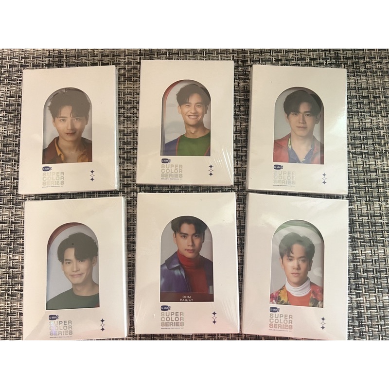 現貨｜GMM SUPER COLOR PHOTOCARD SET-Krist Tay New Win Ohm Nanon