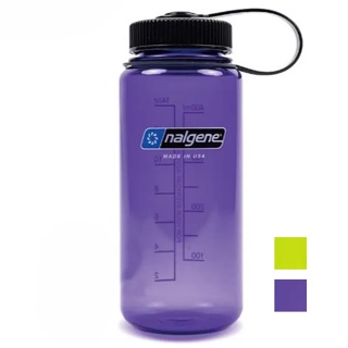 Nalgene 美國 500cc 寬口水壺 水瓶 環保杯 不含BPA 多色可選 682009 綠野山房
