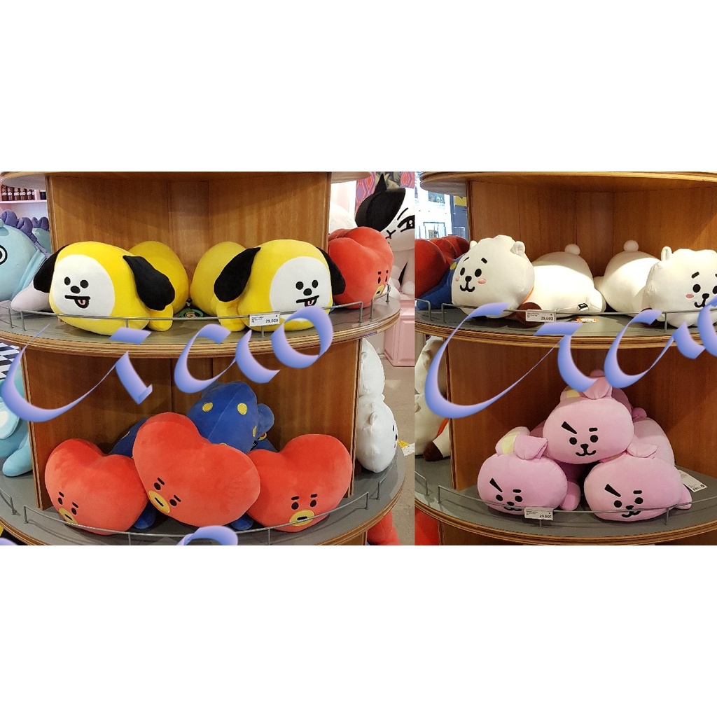 現貨 韓國 BT21 趴枕 抱枕 娃娃 COOKY TATA CHIMMY