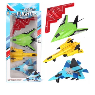 台灣現貨 合金迴力戰鬥機 4架組 合金飛機玩具 仿真戰鬥機 迷你飛機 迴力飛機 模型飛機 金屬飛機 兒童玩具 聖誕節禮物