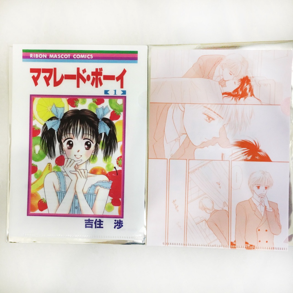 （貨在台）日本代買 日本限定 聯名款 橘子醬男孩 漫畫風 資料夾