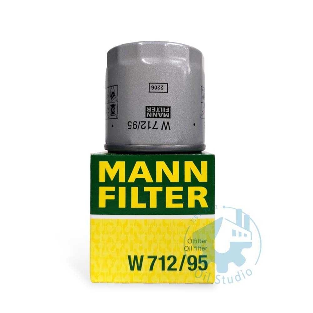 【美機油】MANN 機油芯 機油蕊 機油濾芯 W712/95 VW GOLF POLO 1.0 1.2 1.4 TSI