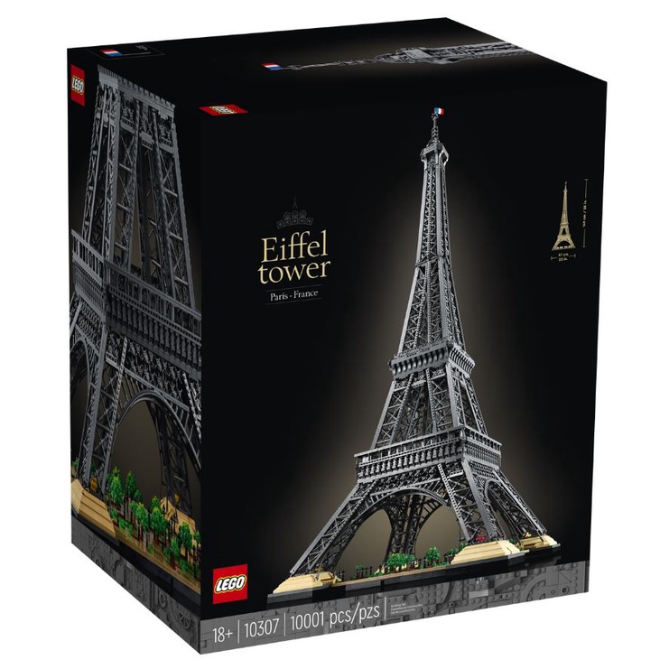 【台南樂高 益童趣】LEGO 10307 艾菲爾鐵塔 Icons系列 樂高 Eiffel Tower 創意系列 巴黎鐵塔