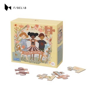 丹麥Fabelab 一起玩拼圖吧! (49片拼圖) 兒童拼圖 益智拼圖 紙製拼圖