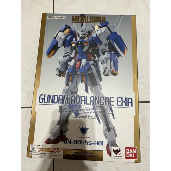 MB metal build 雪崩型能天使 雪崩能天使 鋼彈 無缺