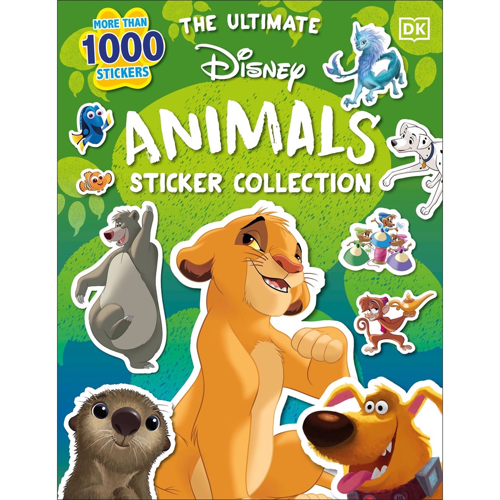 Disney Animals Ultimate Sticker Collection	迪士尼動物貼紙書(平裝)