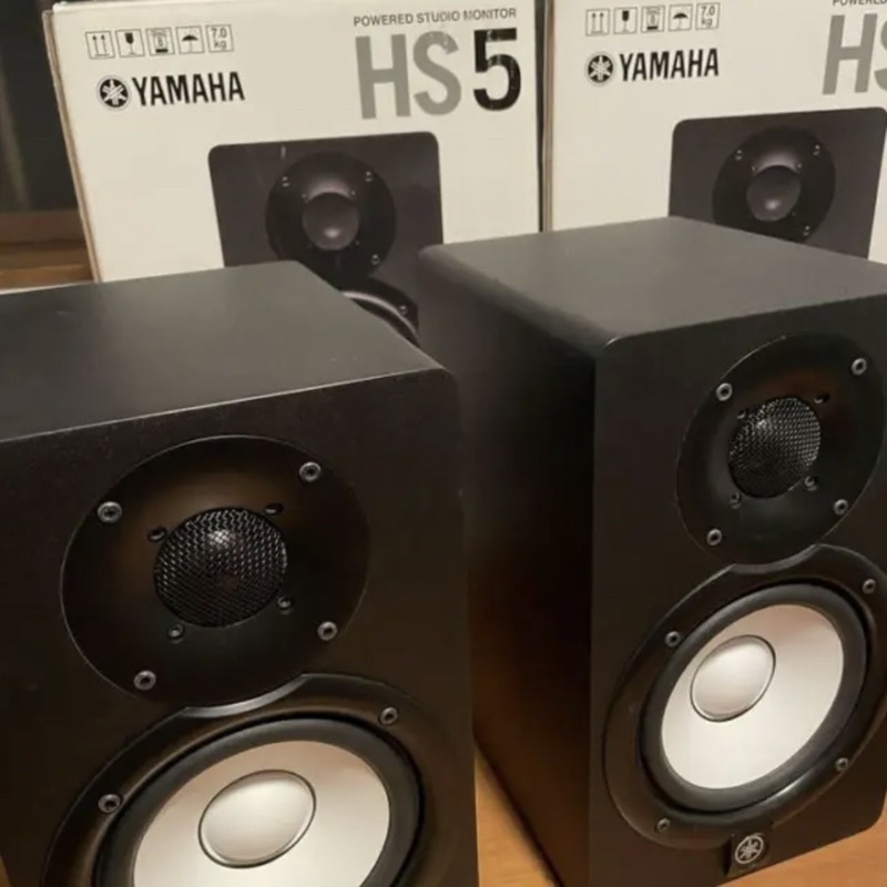 盒損福利品 YAMAHA 山葉 HS5 主動式 監聽喇叭 五吋 一顆 HS5 監聽