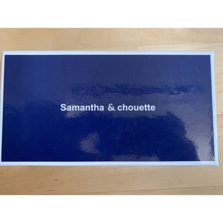 賣場有消費就可送 正品 Samantha&chouette 黑色亮面長夾