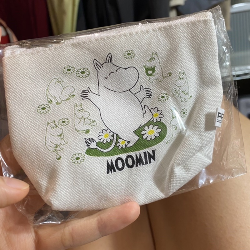 嚕嚕米零錢包 Moomin 姆明帆布零錢包