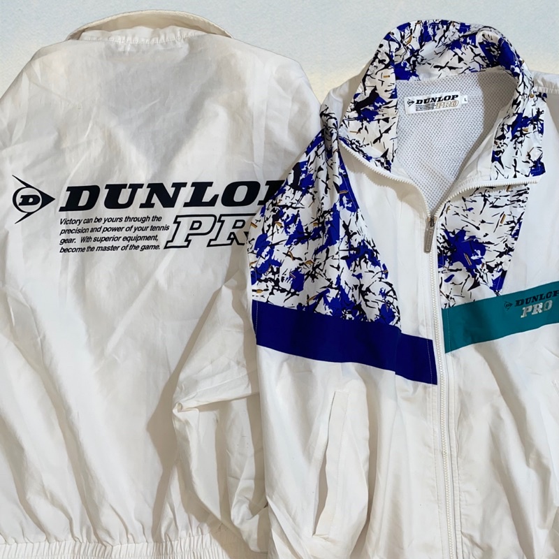 「滾青店」日本中古品Dunlop Pro系列 古著外套 老式風衣 運動外套