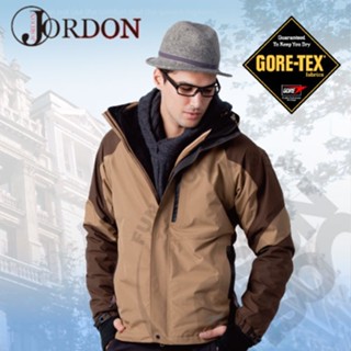 8折【橋登 Jordon】男款 GORE-TEX+POLARTEC二合一外套/零下耐寒保暖(非羽絨外套) 拿鐵 1071