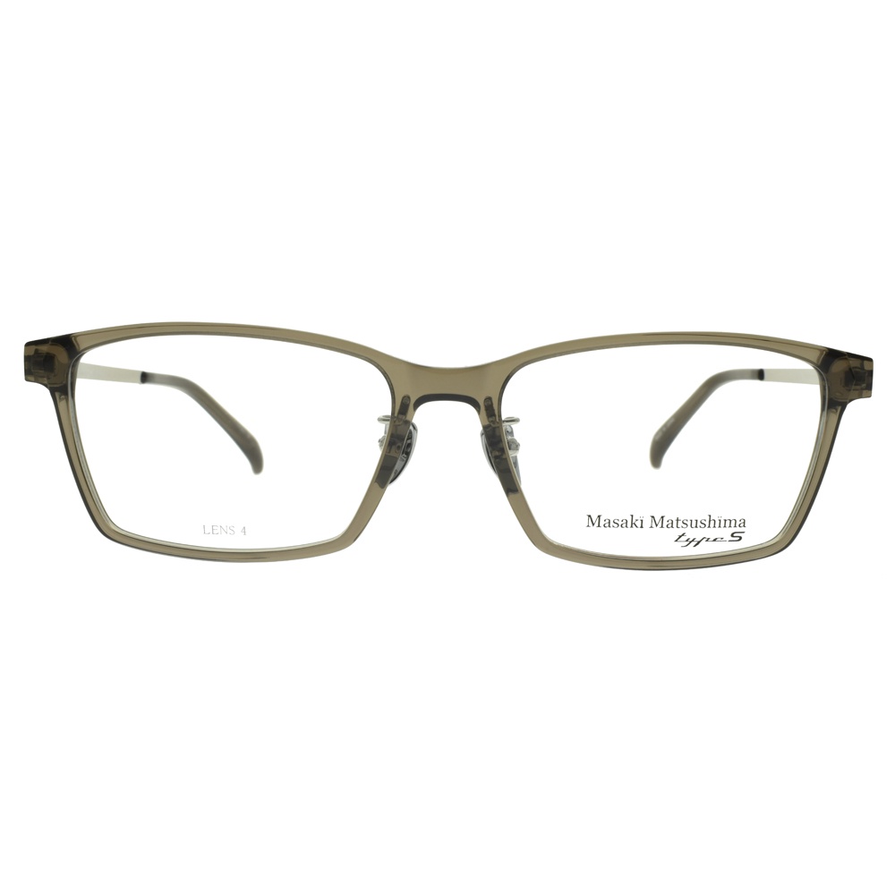 Masaki Matsushima 鈦光學 MFT5011 C9 簡約方框 TYPE S系列 眼鏡框 - 金橘眼鏡