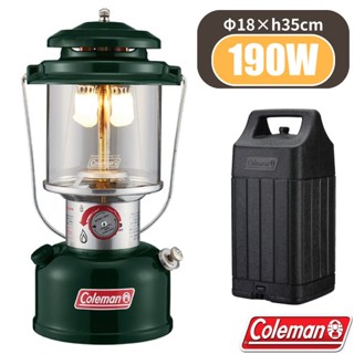 【Coleman】經典再現!氣化大雙燈(190W).汽化燈.露營燈/附手提燈盒.適野營.釣魚/CM-29495