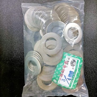 50入組! 3/4" 304 白鐵華司 白鐵墊片 不鏽鋼華司 不銹鋼華司 白鐵平華司 3/4 6分 台灣 批發價