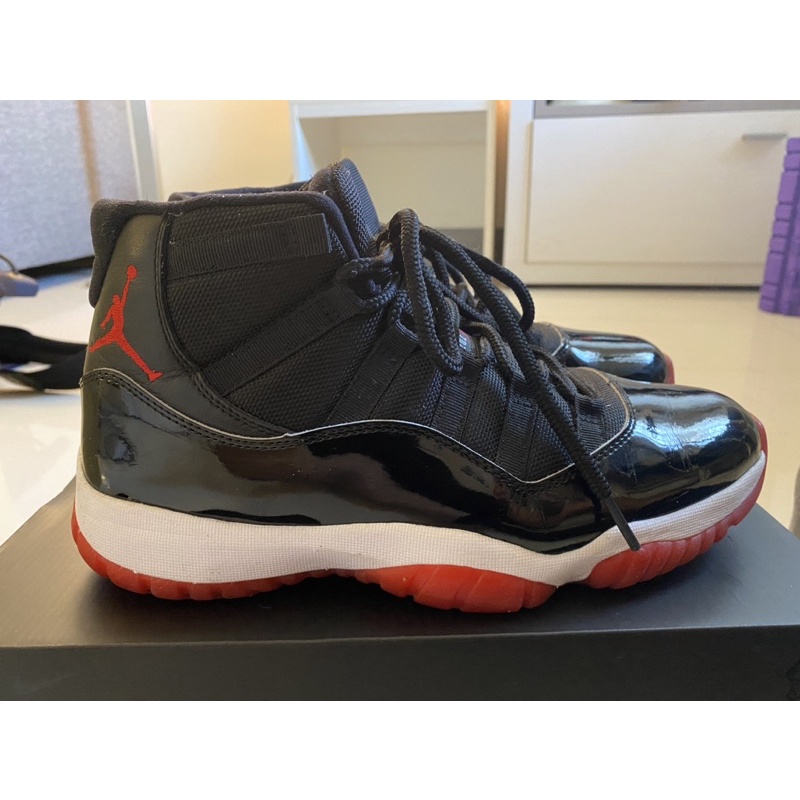 Nike Air Jordan 11 bred 季後賽 黑紅 復刻 大魔王 男鞋 AJ11 高筒 女鞋 飛人喬登 籃球鞋