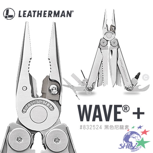 Leatherman Wave Plus 工具鉗 / 易單手掌握 / 25年保固 / 832524 【詮國】