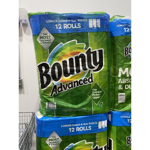 Bounty 隨意撕特級廚房紙巾 一捲85張，一卷90NT  costco好市多代購