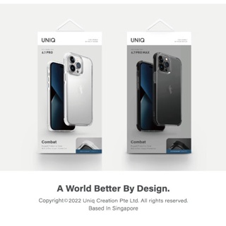 UNIQ◂ iPhone 13/14 /14 Plus Combat 四角強化軍規等級防摔 三料保護殼 ᵀᴴᴱᵂᴬᵞ