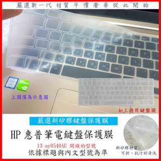 新材質 HP ENVY x360 13-ay0540AU 13吋 指紋版 鍵盤膜 鍵盤保護膜 鍵盤保護套 鍵盤套
