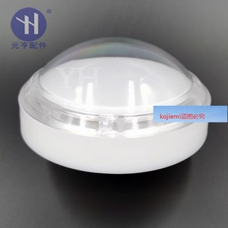 按鍵//全透凸面100mm帶燈直插按鈕開關小插大按鈕復位短按鍵遊戲機配件
