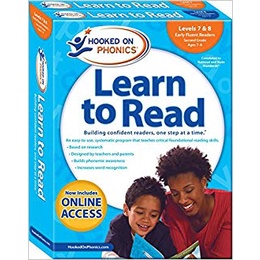 Hooked on Phonics Learn to Read Levels 7 &amp; 8 Second Grade Ages 7-8 ─ Early Fluent/Hooked on Phonics【三民網路書店】