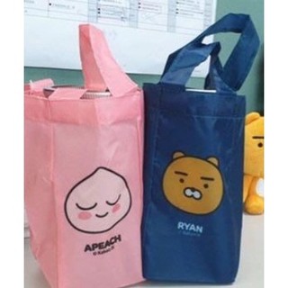 全新 Kakao Friends Ryan 全家酷繽杯 全家版 + 環保飲料提袋