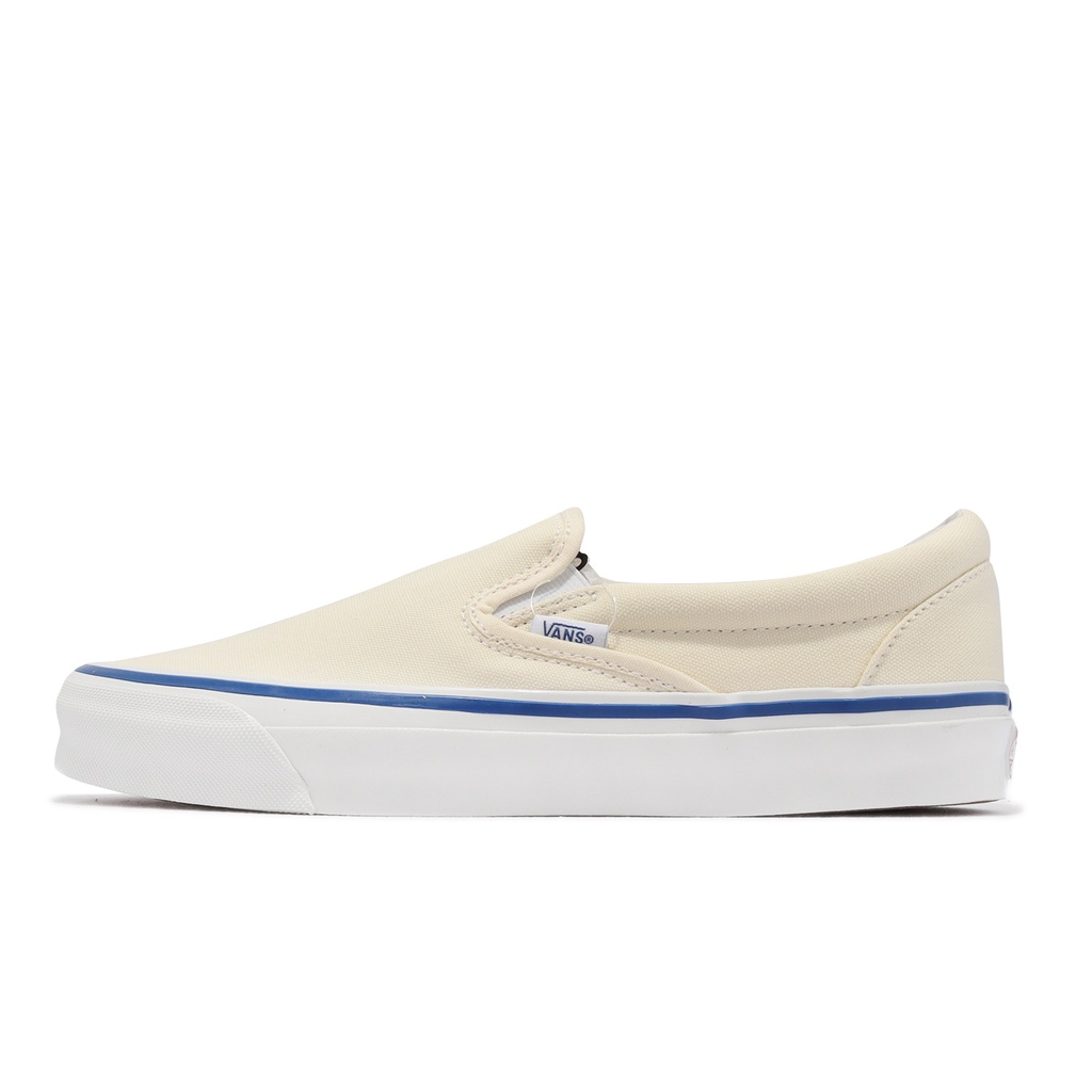 Vans OG Classic Slip-On Vault 米白 藍線 懶人鞋 男女鞋 ACS VN0A45JK0RD