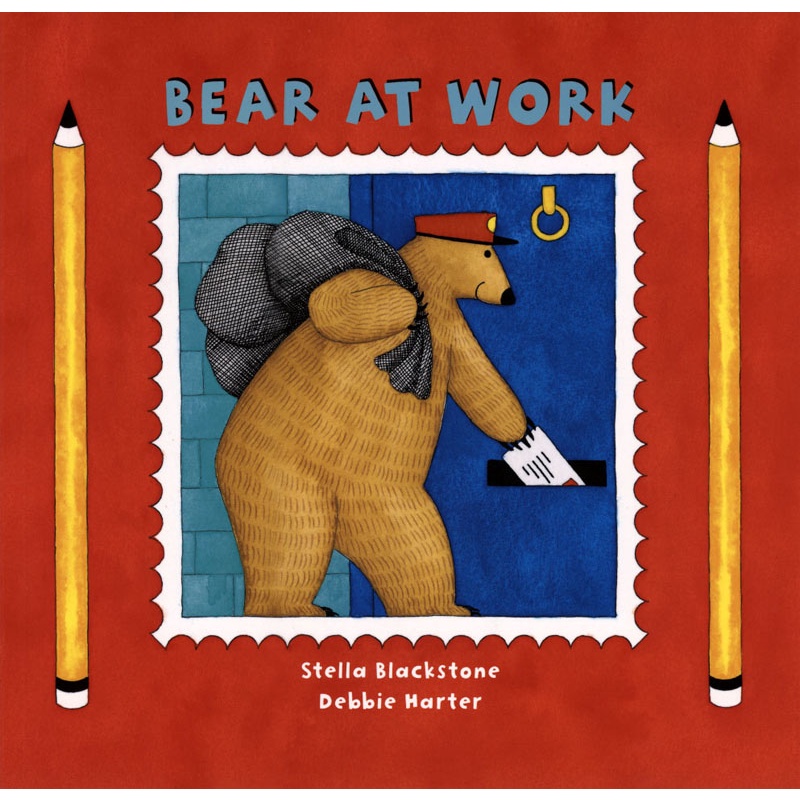 BEAR AT WORK｜英文故事繪本 (SDGS主題：工作及經濟成長)【麥克兒童外文書店】
