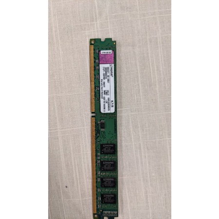 金士頓Kingston DDR3 1333 2GB 2G KVR1333D3N9/2G/雙面記憶體 二手