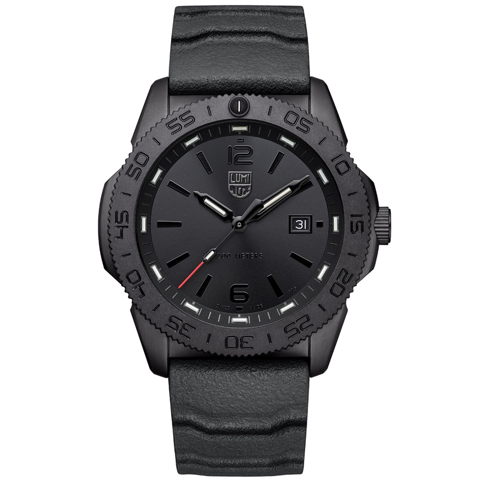 LUMINOX 雷明時Pacific Diver 3120太平洋潛行者 –迷霧黑 /44mm 3121BO