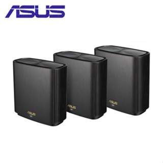 ASUS 華碩 ZENWIFI AX XT9 三入組 AX7800 Mesh 三頻全屋網狀 WiFi 6 無線路由器