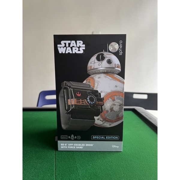 【Sphero x Star Wars Force Band 原力手環 + BB-8 智能機器人 戰損限量版】