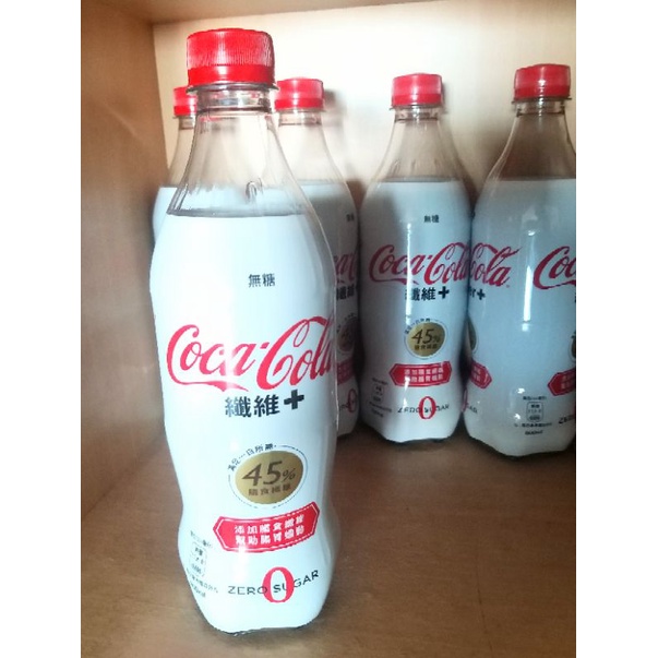 我最便宜 可口可樂 纖維+汽水 600ml