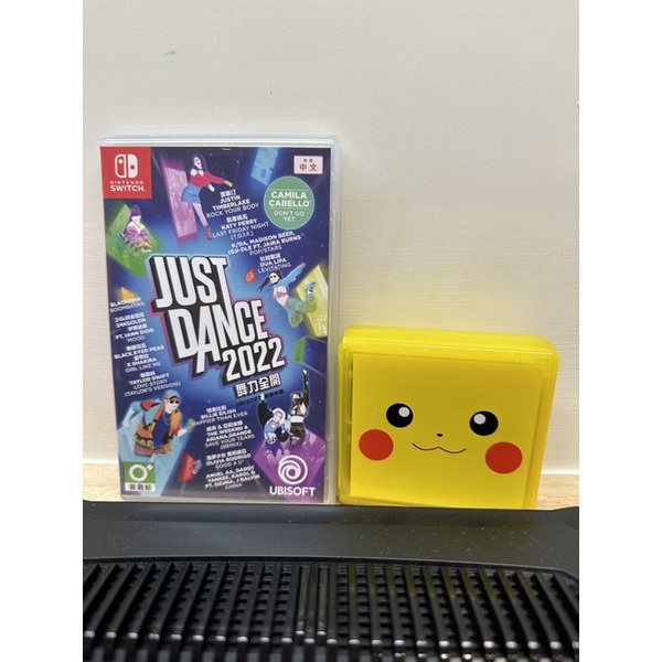 Nintendo Switch Just Dance 2022 跳舞 遊戲 皮卡丘 卡匣 Pikachu Pokemon
