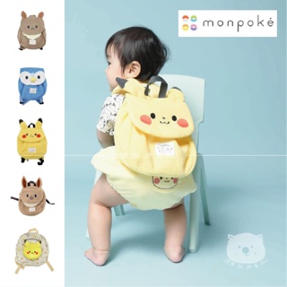 🇯🇵日本現貨+預購👉日本 Monpoke 皮卡丘 伊布 波加曼 後背包 毛絨後背包 防走失包 寶寶後背包 兒童後背包