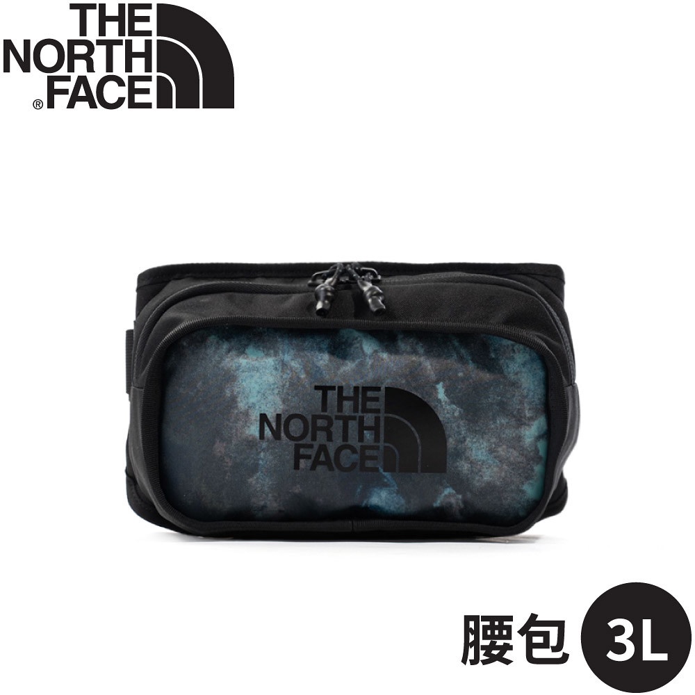 【The North Face EXPLORE HIP PACK 3L腰包《渲染綠/黑》】3KZX/休閒腰包/小包
