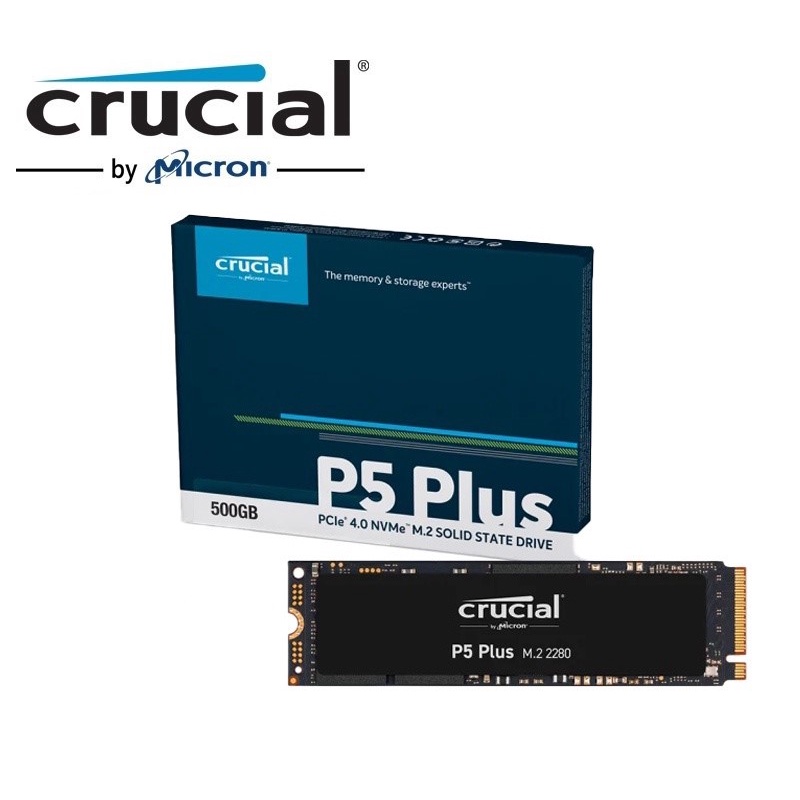 【現貨促銷】全新公司貨 美光 P5 PLUS 2TB 1TB 500GB PCIe Gen4 M.2 SSD固態硬碟