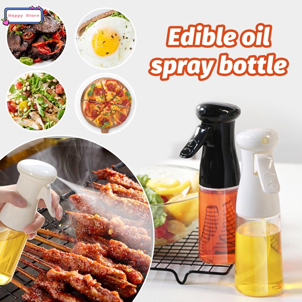 210ml Oil Spray Bottle Cooking Baking Vinegar Mist Sprayer B